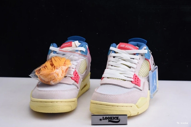 Cheap TBK Jordan 4 Retro Union Ice Air Guava DC9533-800 0818
